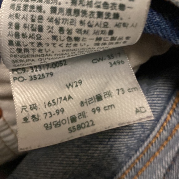 Levi’s button up shorts size 29 - Picture 3 of 3